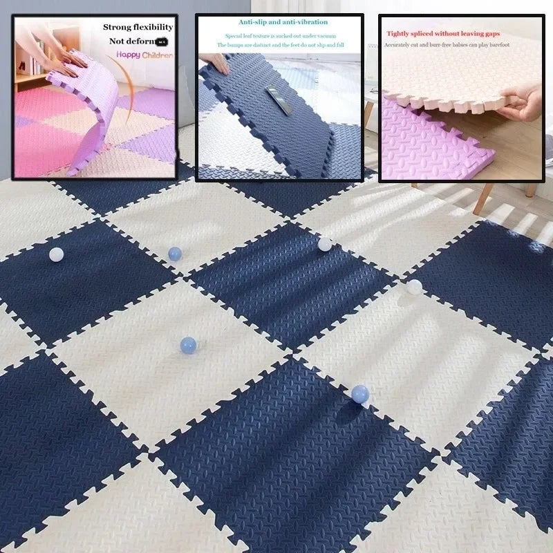 16PCS 30*30cm Sports Gym Mat Protection