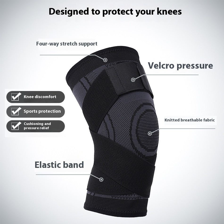 Knee Pad Fitness Sports Running Squat Non-slip Protective Gear