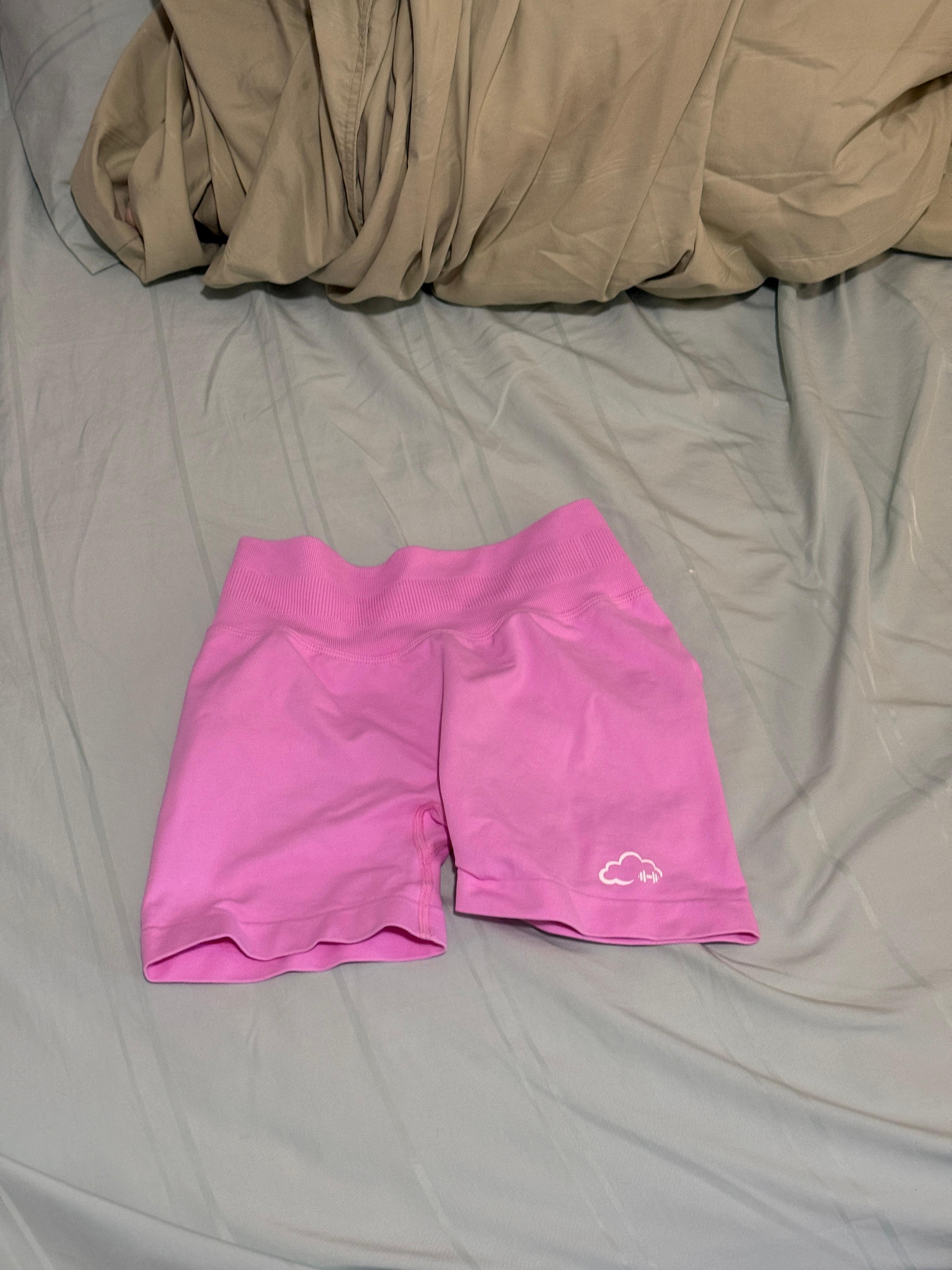 Cloud Activewear - Seamless Shorts Blue Pink